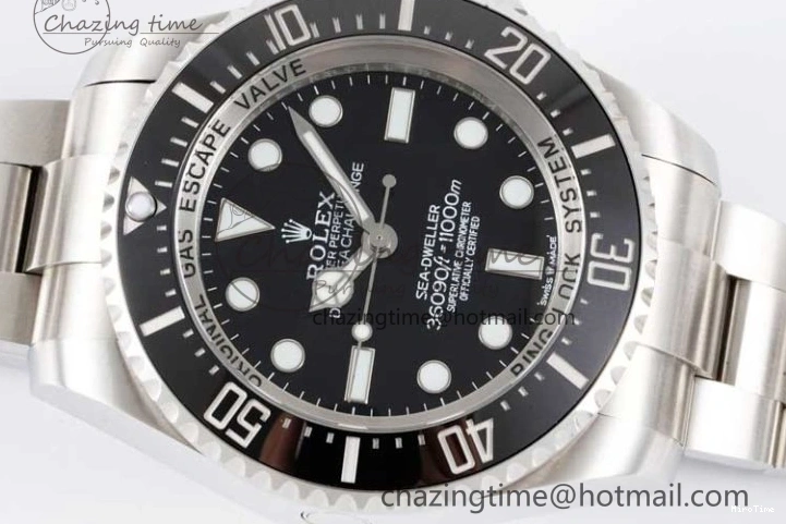 MiroTime 0306 ComfortFit Sea-Dweller 126660 No Date APF Best Edition Black Dial on SS Bracelet VR 2031